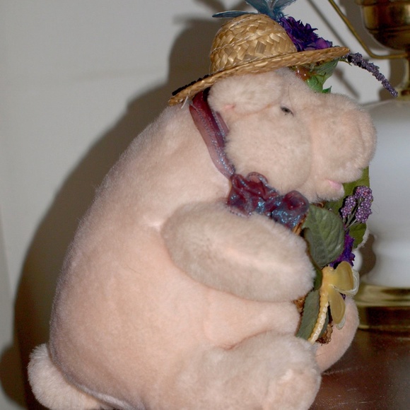 ig, Hand Embellished Stuffed Animal, ADORABLE, dragonfly, flowers, nursery room - Picture 3 of 8